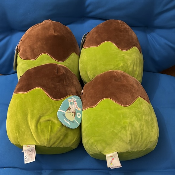 Original SquishMallows Malta Size 8 Inch Matcha Pastry 2022 NWTS First To Market - Picture 12 of 15